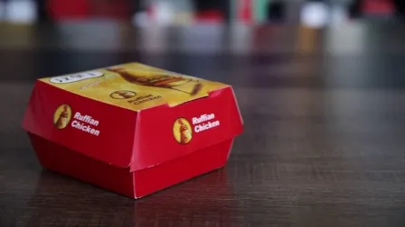 持ち帰り用のパン、ケーキ、ビスケット、チョコレート、焼き菓子用の食品グレードの紙製包装箱