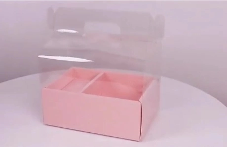 花とデザートボックス、スクエアブーケ、花と愛のキャンディボックス用のパーソナライズされたドライナチュラルフラワーパッケージ